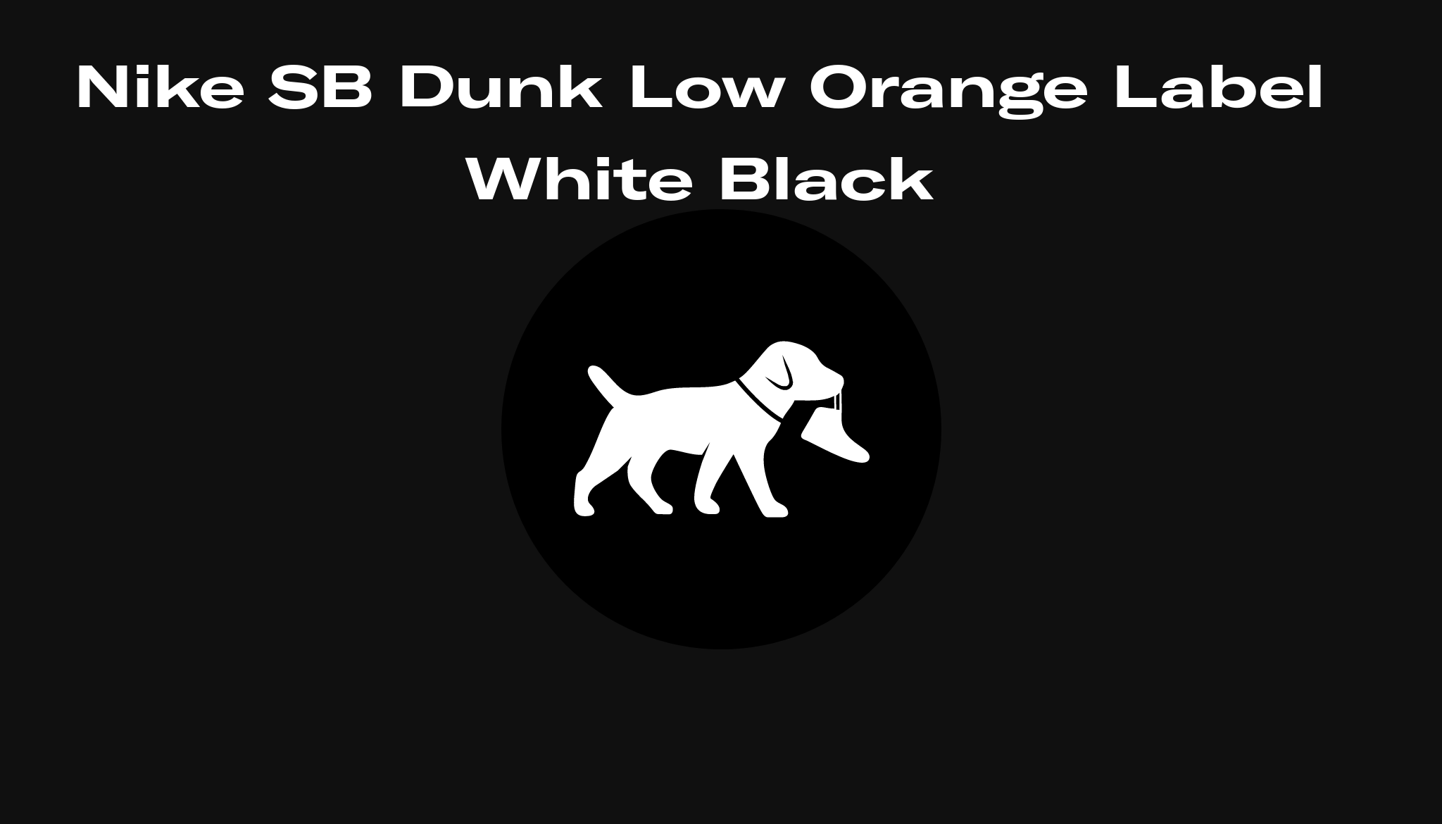 dunk low orange label white